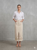 Front Slit Skirt