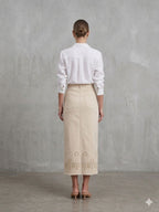 Front Slit Skirt