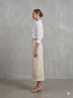 Front Slit Skirt