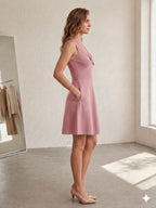 Bow Midi Dress