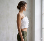 Stud Cropped Top