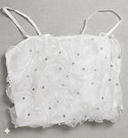 Stud Cropped Top
