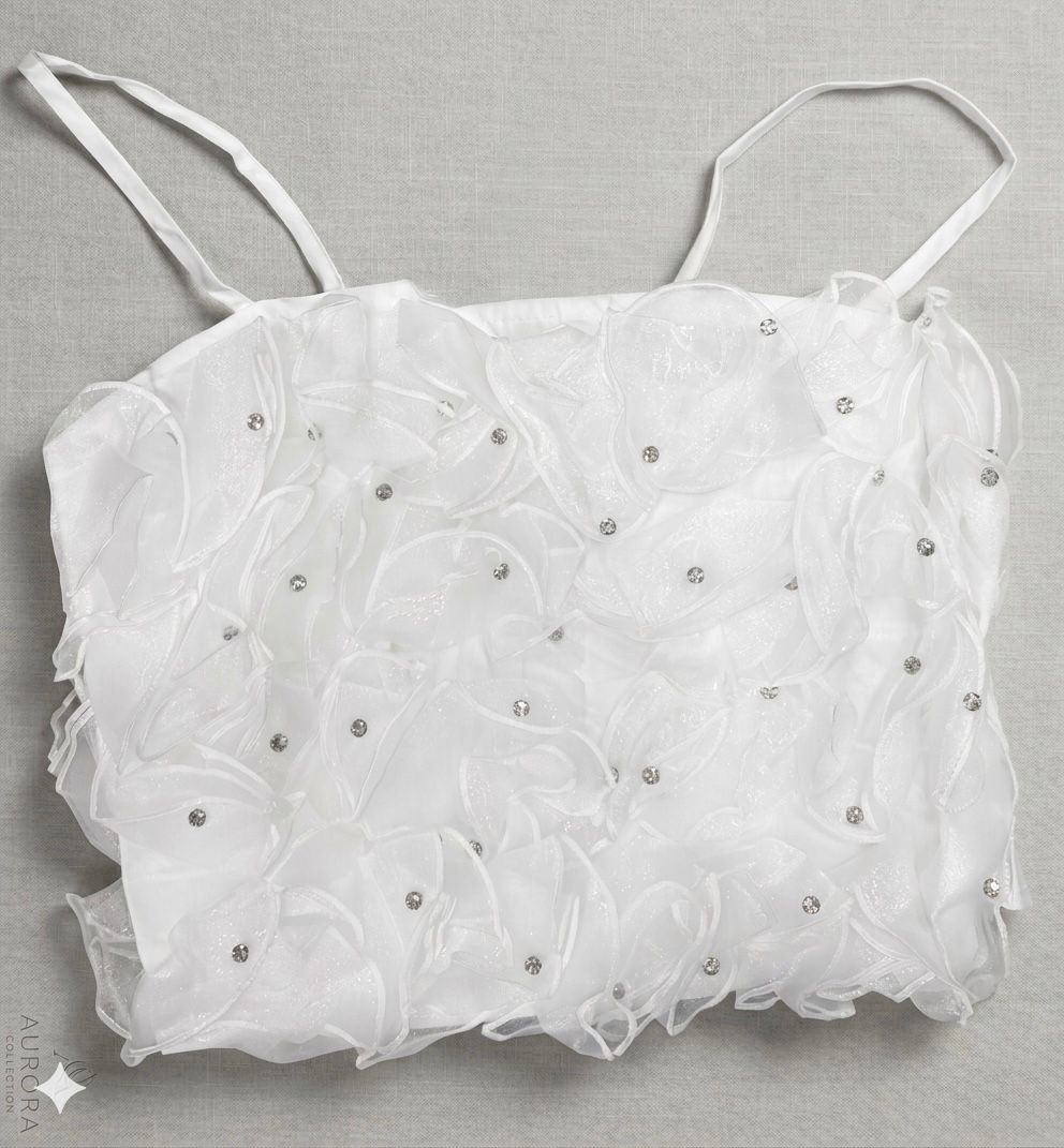 Stud Cropped Top