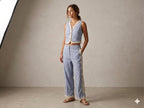 Crochet Linen Set