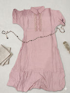 Linen Midi Dress