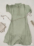Linen Midi Dress