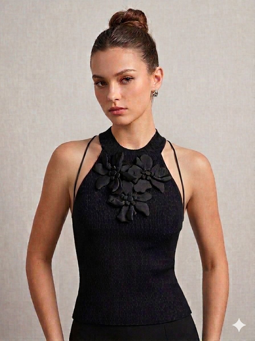 Floral Halter Top