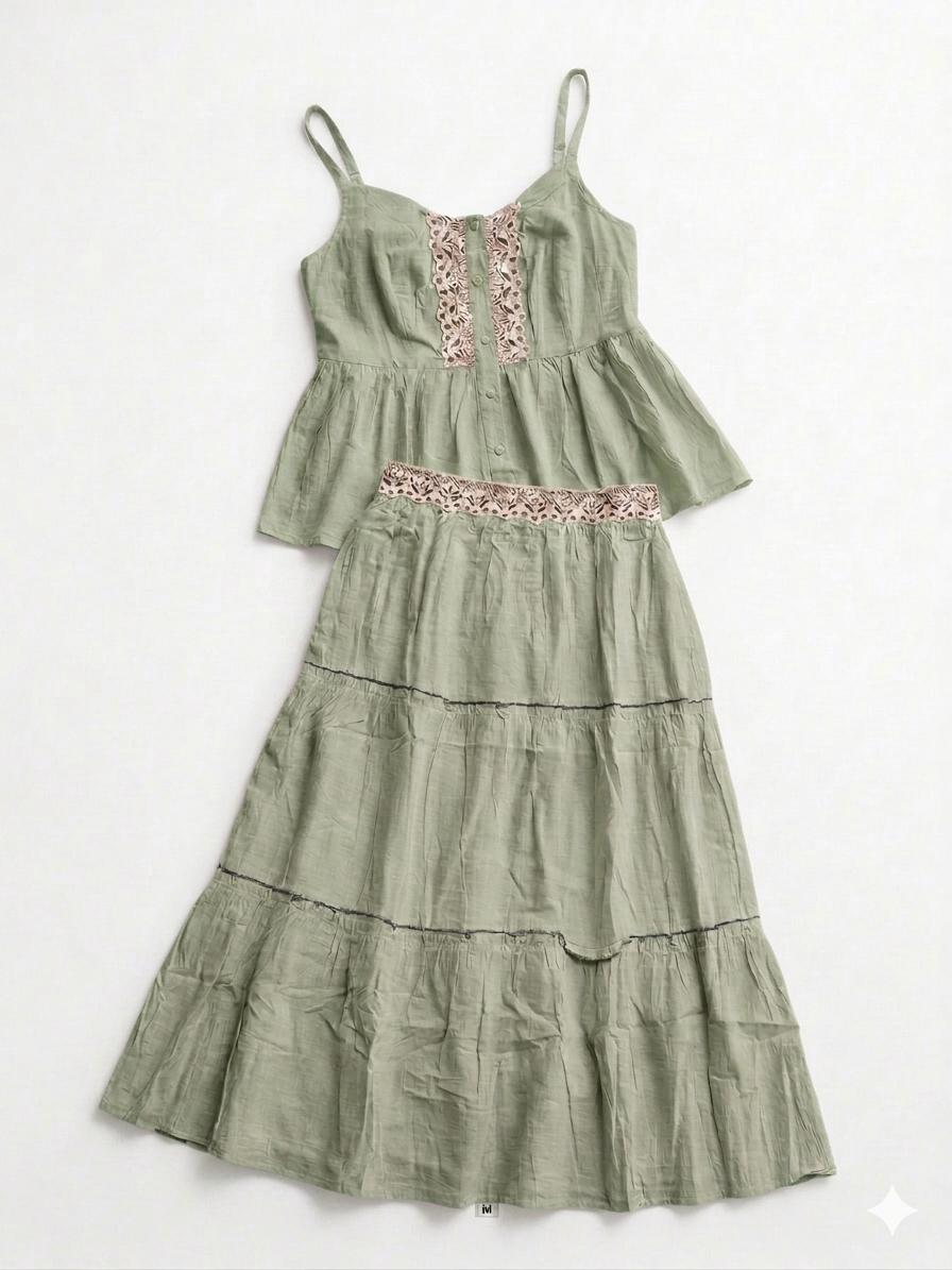 Boho Linen Set