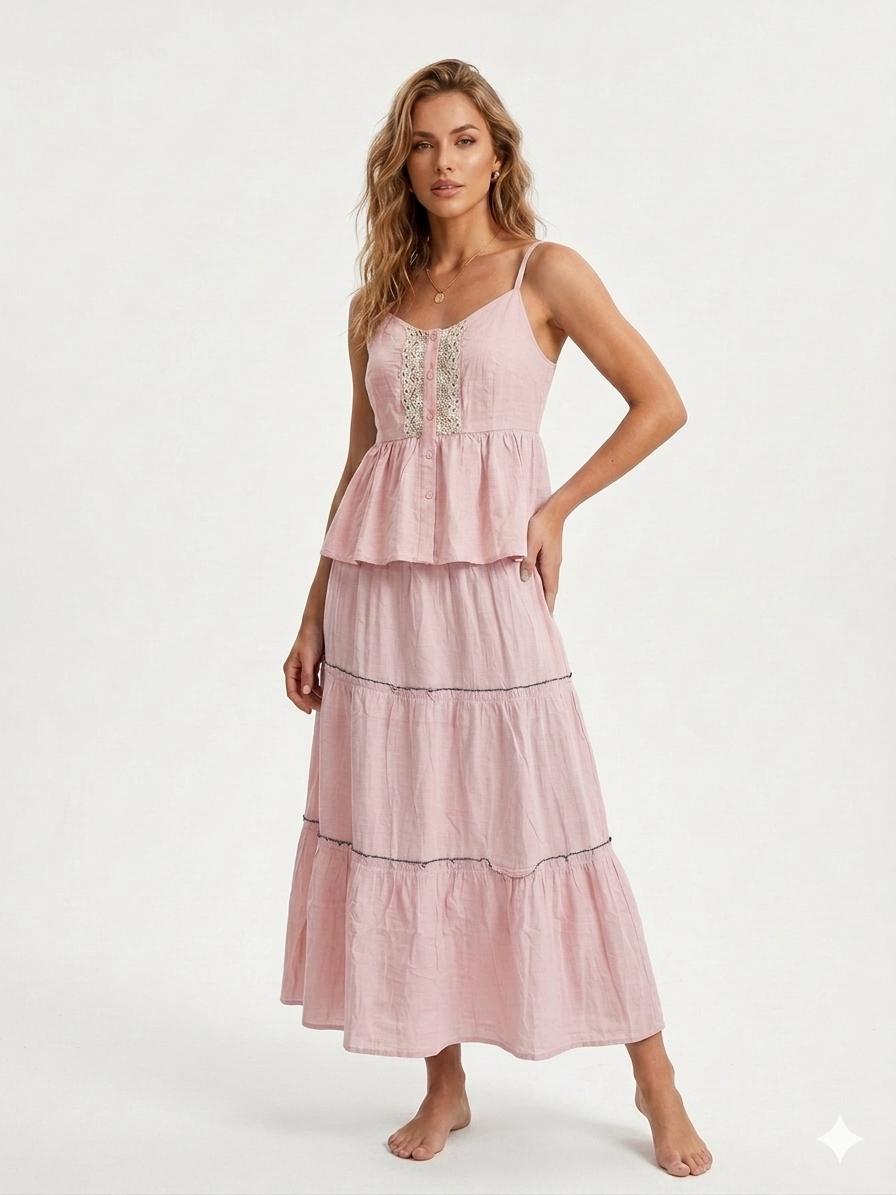 Boho Linen Set